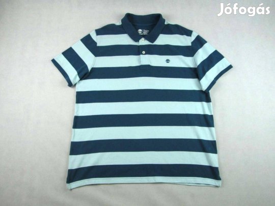 Eredeti Timberland (2XL) Elegáns Rövid Ujjú Férfi Galléros Póló