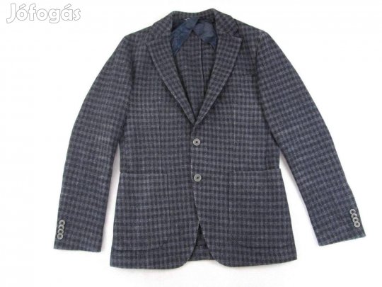 Eredeti Tommy Hilfiger M-48 Komoly Férfi Sötétszürke Gyapjú Sportzakó