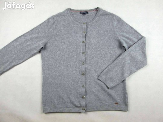 Eredeti Tommy Hilfiger (L) Szürke Női Rugalmas Kardigán Felső