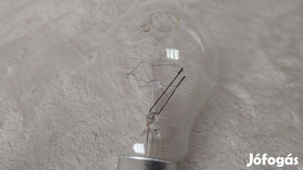 Eredeti Tungsram 100-as izzó, rezgésálló kivitel