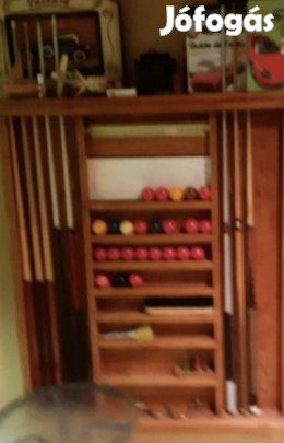 Eredeti USA verseny Billiárd asztal komplett felszereléssel eladó