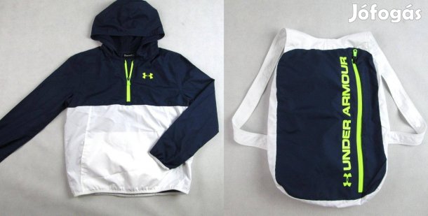 Eredeti Under Armour Gyerek 2IN1 Hátizsákká Alakítható Széldzseki
