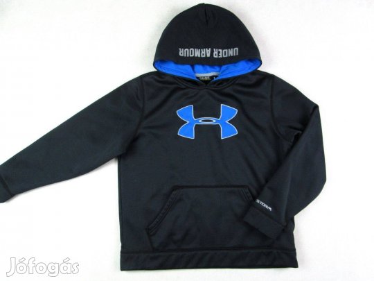 Eredeti Under Armour (Kamasz / Gyerek) Fekete Sportos Kapucnis Pulóver