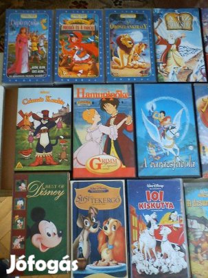 Eredeti VHS mesekazetták