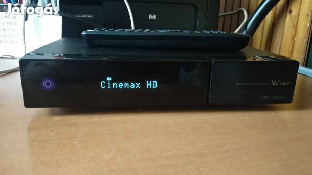 Eredeti Vu+ Solo2 2 tuneres Linuxos műholdvevő (500GB HDD)