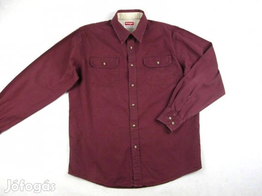 Eredeti Wrangler (M / L) Hosszú Ujjú Elegáns Férfi ING