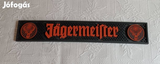 Eredeti "Jägermeister" Gumírozott Bárszőnyeg / Csepegtető Alátét