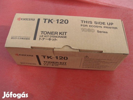 Eredeti, Kyocera TK-120 toner bontatlan