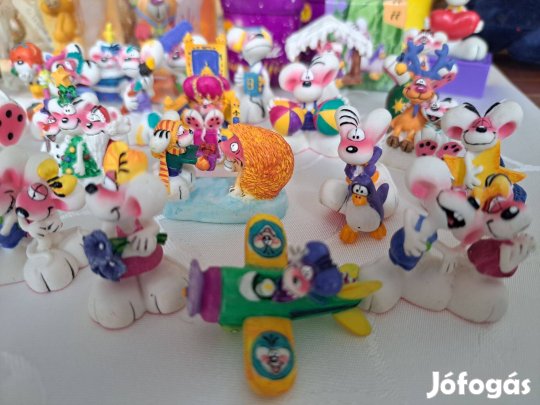 Eredeti, új Diddl figurák