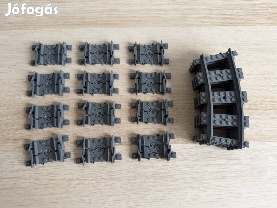 Eredeti, új Lego vonat/vasút flexibilis és íves sín