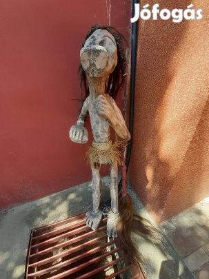 Eredeti afrikai Zulu harcos 60cm ez nem boltban vásárolt