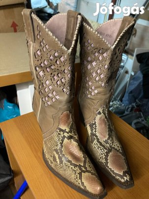 Eredeti bőr csízma exotikus