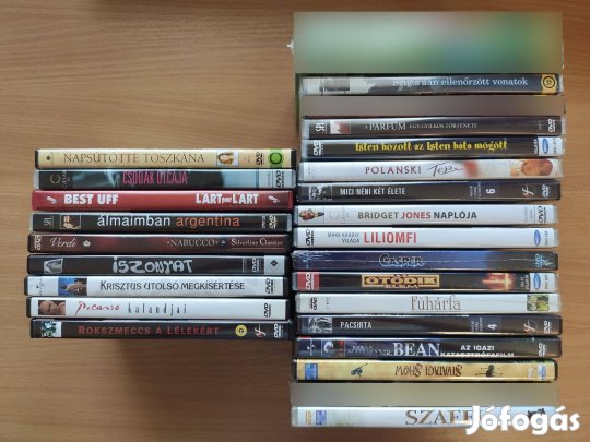 Eredeti filmes DVD lemezek