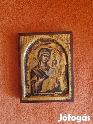 Eredeti görög ikon certificattal 15x11,5cm