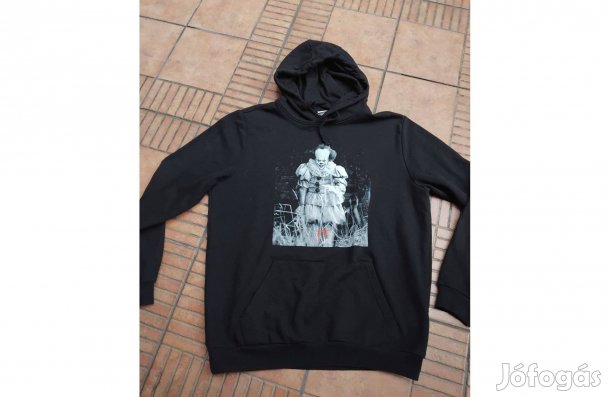 Eredeti kapucnis horror Bohócos It pulóver L XL új
