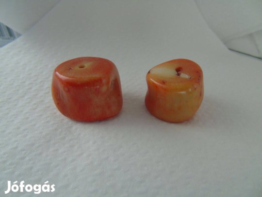 Eredeti korall gyöngyök ékszerkészítéshez egységáron