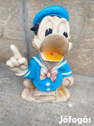 Eredeti nagyméretü Disney Donálnd , jelzett , sorszámozott , 34 cm