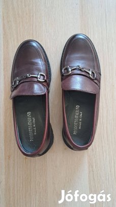 Eredeti olasz barna női bőr cipő 36os