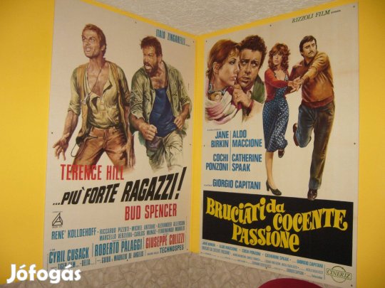 Eredeti óriás Moziplakátok a 70-es évekből ! Ritkaságok ! Cserélhető