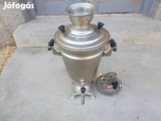 Eredeti orosz szamovár Hiánytalan Nem volt használva csak disztárgy vo