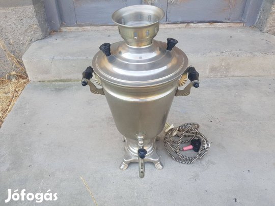 Eredeti orosz szamovár Hiánytalan Nem volt használva csak disztárgy vo