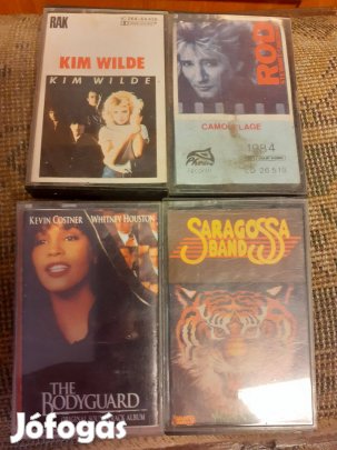 Eredeti retro magnó kazetták Rod S és Kim W