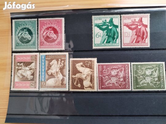 Eredeti szép Német birodalmi bélyegek