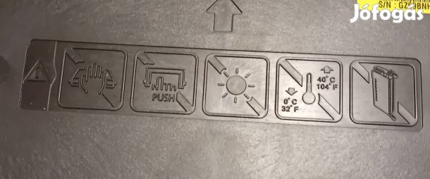 Eredeti új Samsung CLP-Y660B/ELS sárga toner egység