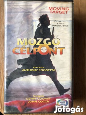 Eredeti videókazetta:Mozgó célpont VHS 1000 Ft 