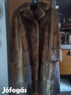 Eredeti vintage pézsma szőrme bunda 