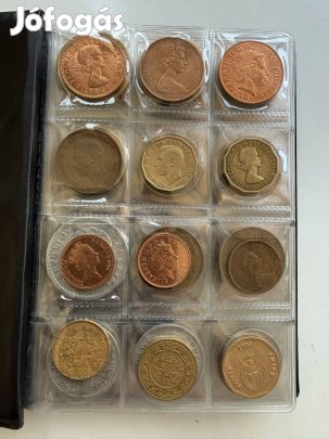 Érem album szép ritka érmék!
