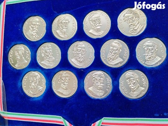 Éremművész Szlávik András "13 Aradi Vértanú" ezüstözött érem