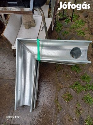 Ereszcsatorna szeglet 33 as