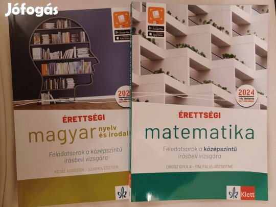 Érettségi feladatsorok - Magyar és matematika - 2024-től érvényes - Új