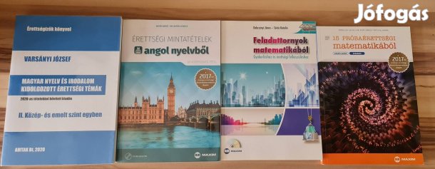 Érettségi felkészitő könyvek