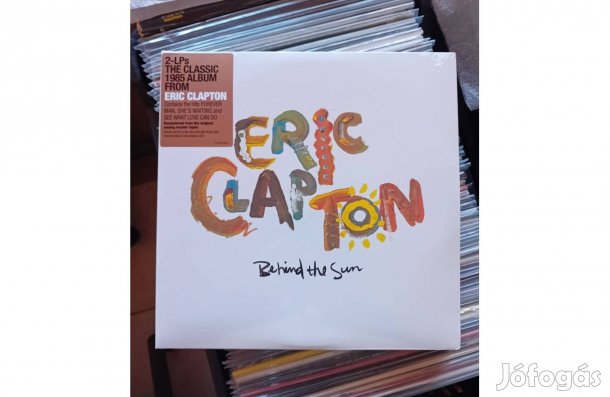 Eric Clapton - Behind The Sun Dupla Bakelit Lemez LP Bontatlan