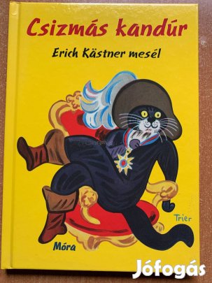 Erich Kästner - Csizmás kandúr + Kalózok ajándék