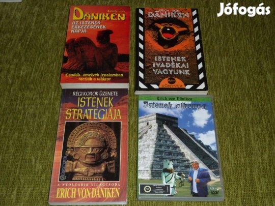 Erich von Däniken: Istenek - (három könyv) + Istenek alkonya DVD