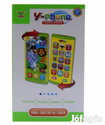 Érintőgombos, kétoldalas játék mobiltelefon