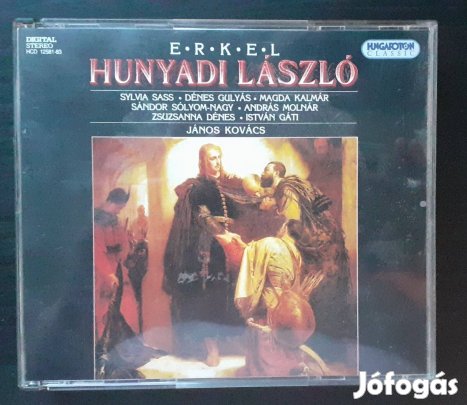Erkel-Hunyadi László - 3 CD (Hungaroton classic) - eladó!