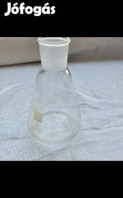 Erlenmeyer lombik csiszolt nyaku