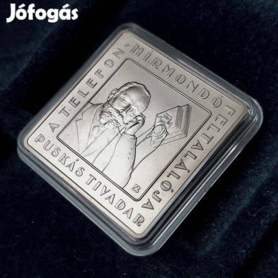 Érme 1000Ft Puskás Telefonhírmondó 1000 Forint Érem BU 2008 UNC (_)