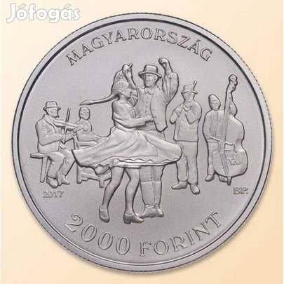 Érme 2000Ft Lajtha László 2000 Forint Érem BU 2017 UNC (_)