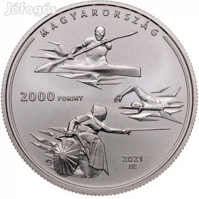 Érme 2000Ft Tokyo Nyári Olimpia Tokió 2000 Forint Érem BU 2020 UNC (_)