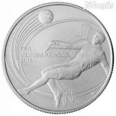 Érme 2000Ft XXI. Labdarúgó VB 2000 Forint Érem BU 2018 UNC (_)