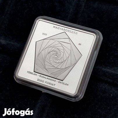 Érme 3000Ft Neumann János 3000 Forint Érem PP 2023 UNC Proof (_)