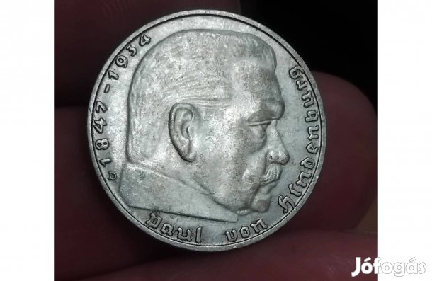 Érme pénz ezüst birodalmi régi márka