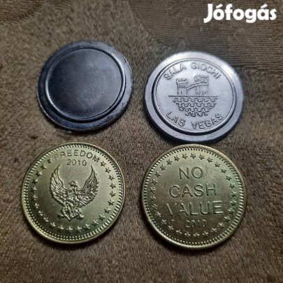 Érme,zseton eladó