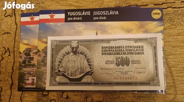Érmék és bankjegyek sorozatból 2. Szám (Jugoszlávia)