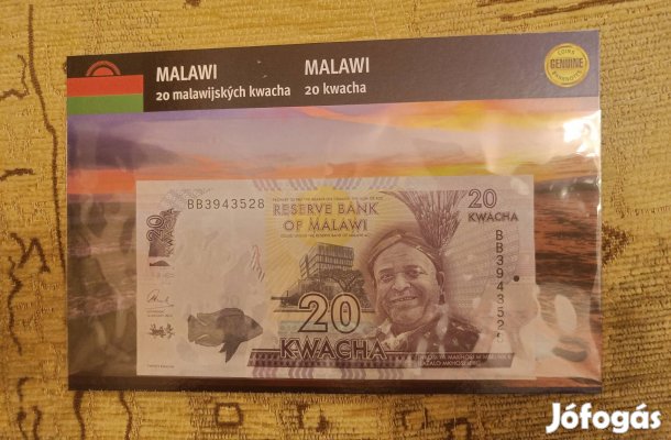 Érmék és bankjegyek sorozatból (Malawi)